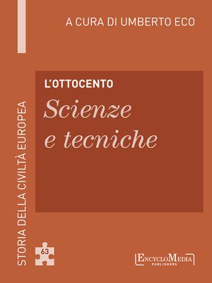 cover image of L'Ottocento--Scienze e tecniche